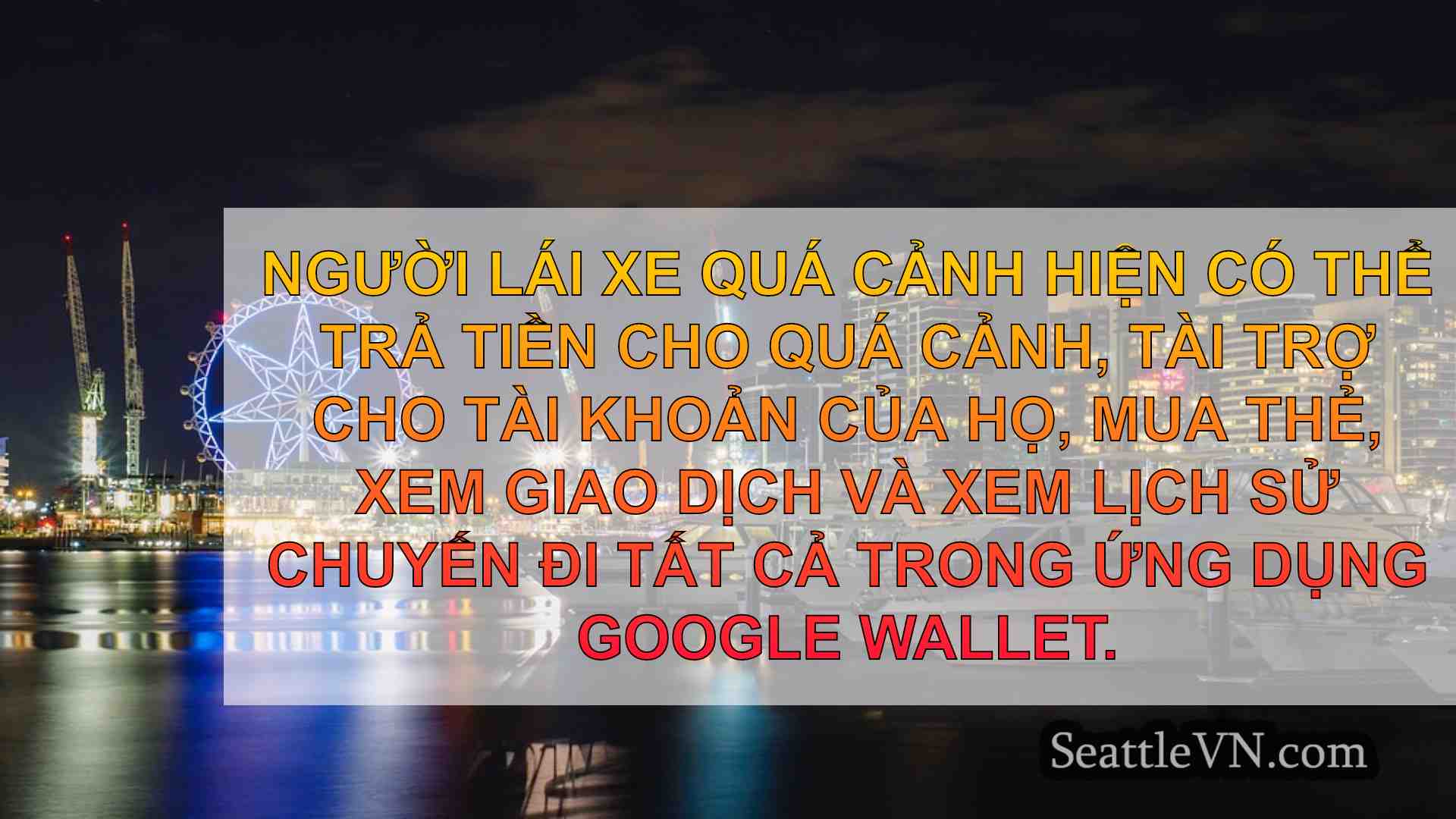 tin tức seattle SeattleVN