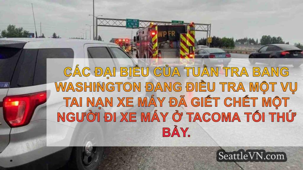 Người đi xe máy chết sau khi Tacoma gặp