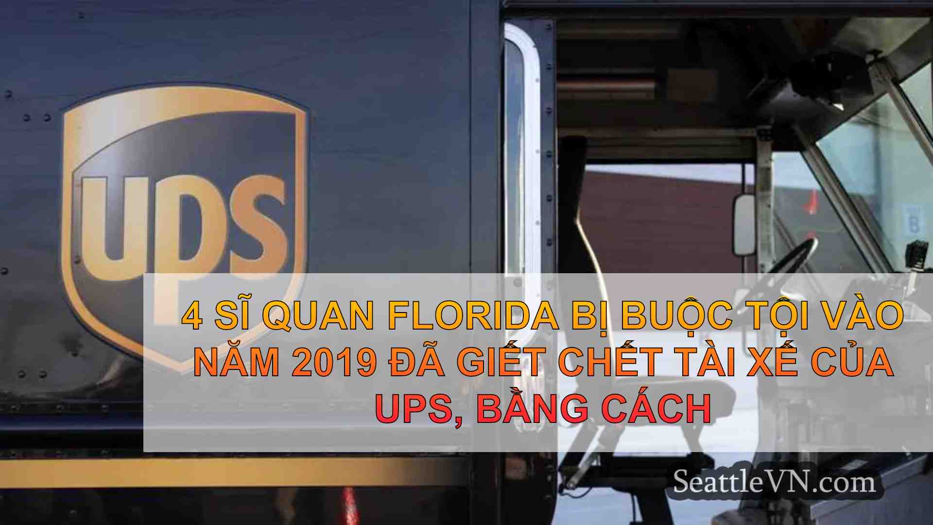 4 sĩ quan Florida bị buộc tội vào năm