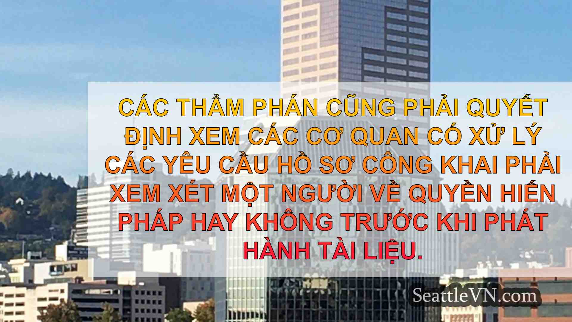 tin tức seattle SeattleVN