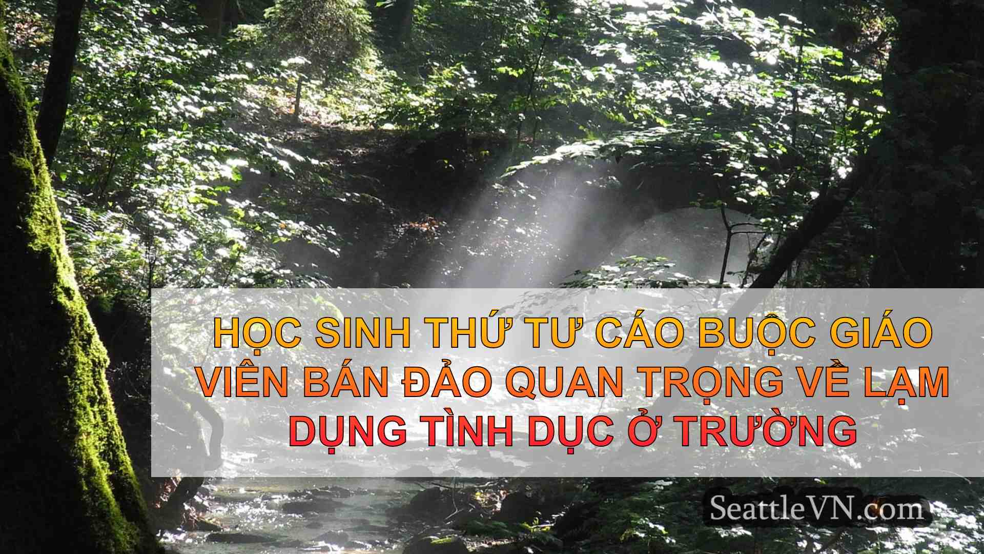 tin tức seattle SeattleVN