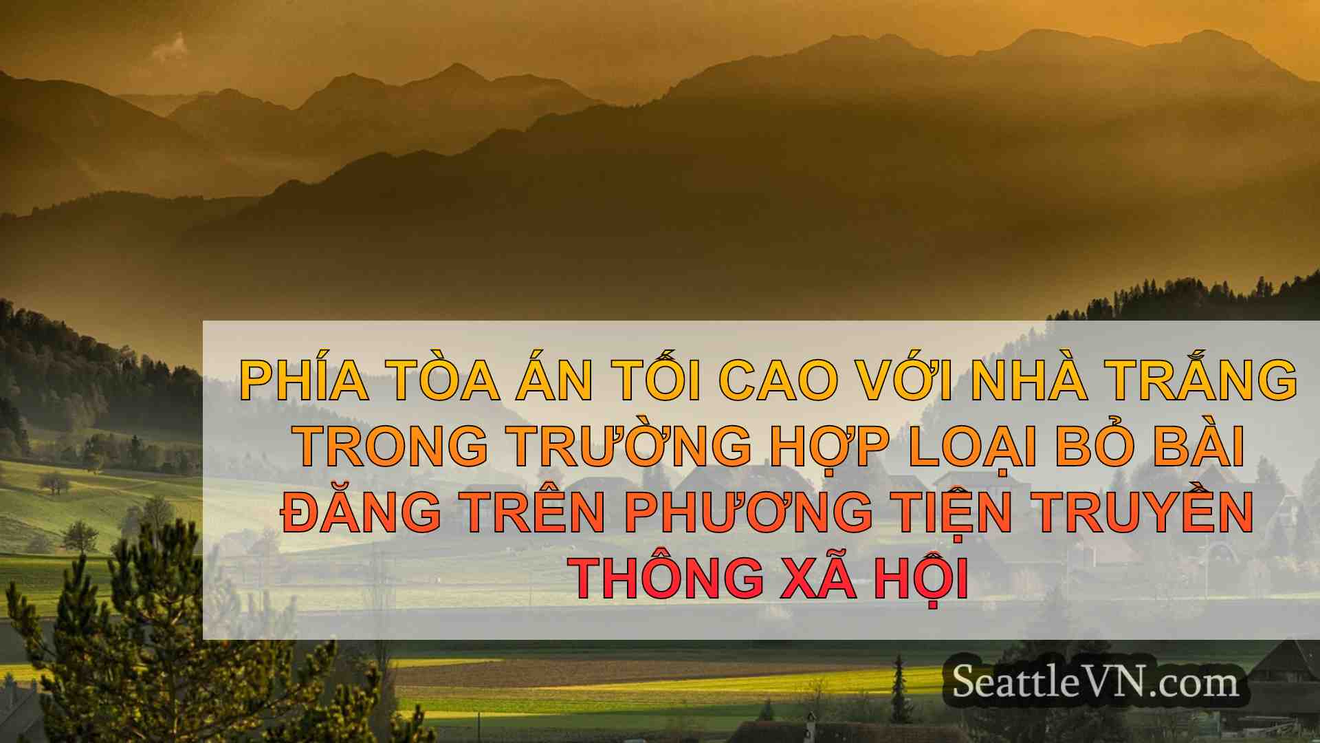 tin tức seattle SeattleVN