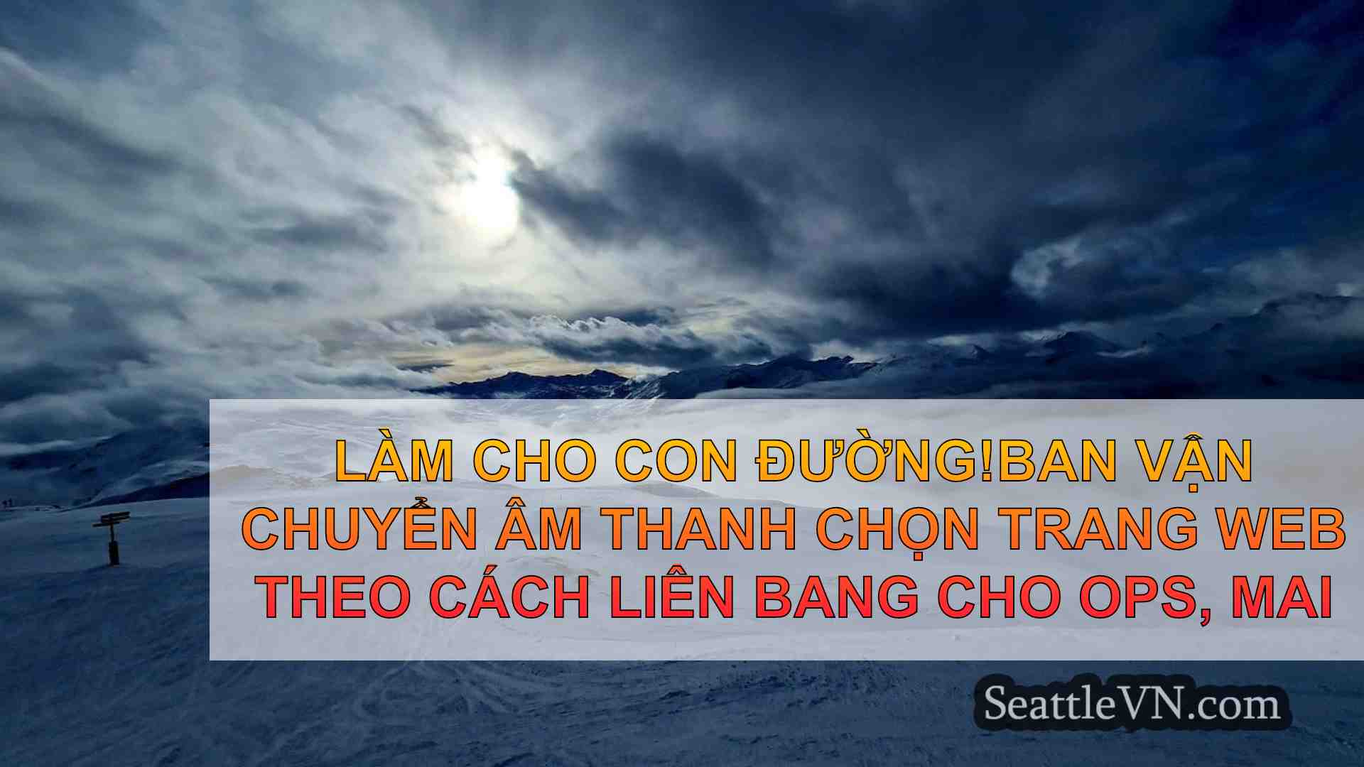 tin tức seattle SeattleVN
