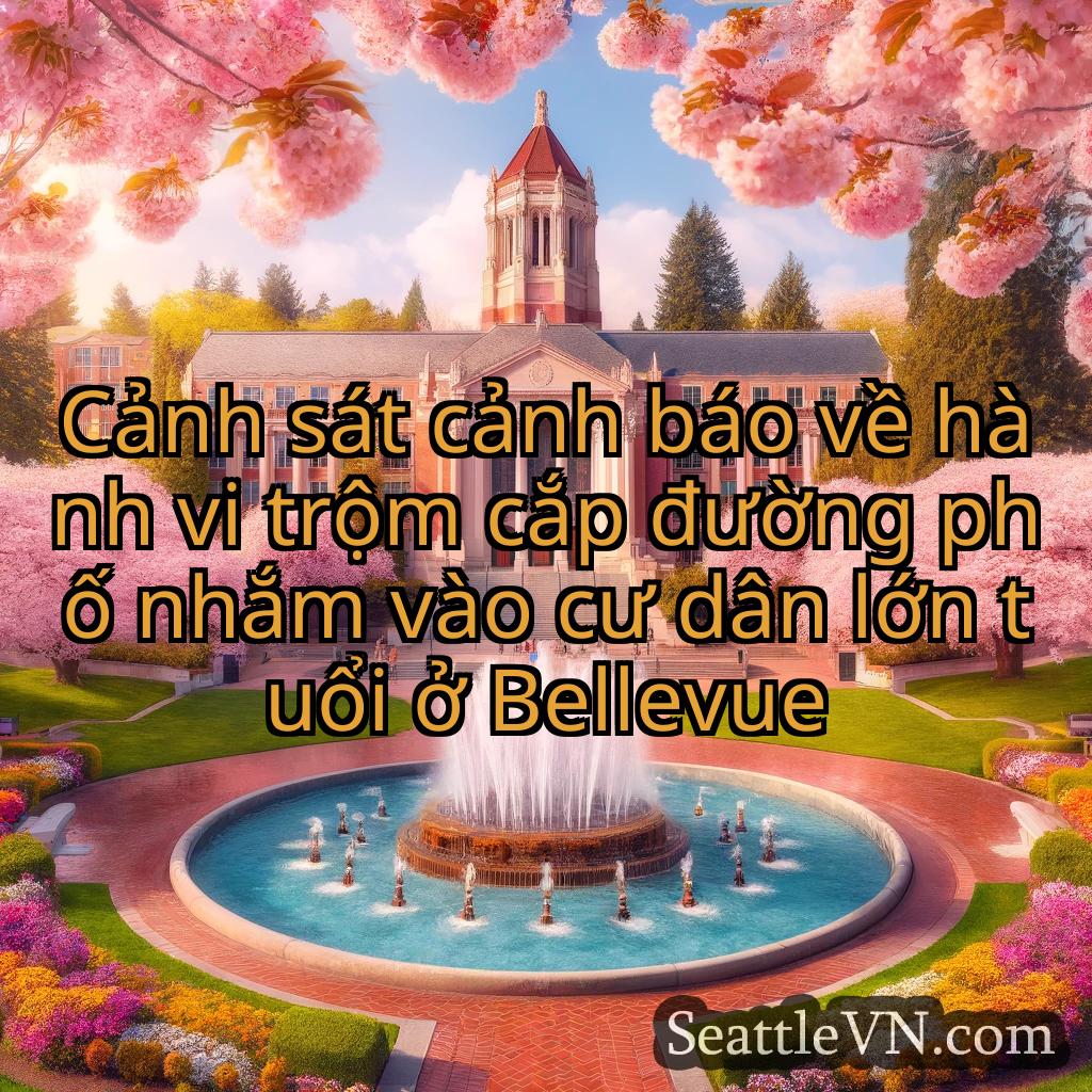 tin tức seattle Cảnh sát cảnh báo về hành vi trộm