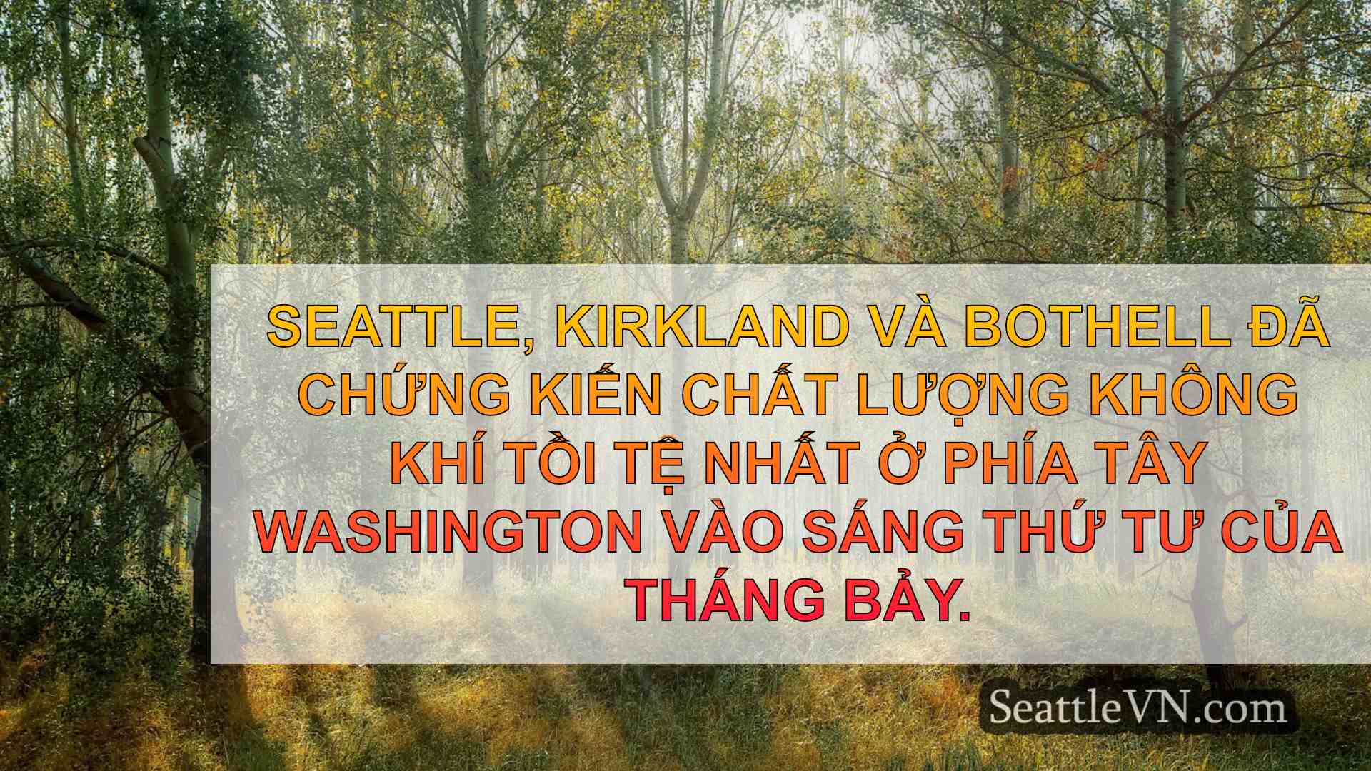 tin tức seattle SeattleVN
