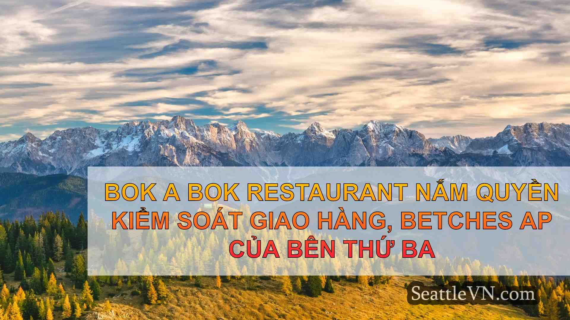 tin tức seattle SeattleVN