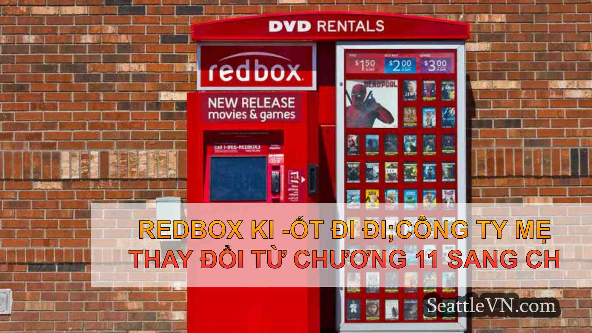 Redbox ki -ốt đi đi;Công ty mẹ thay đổi