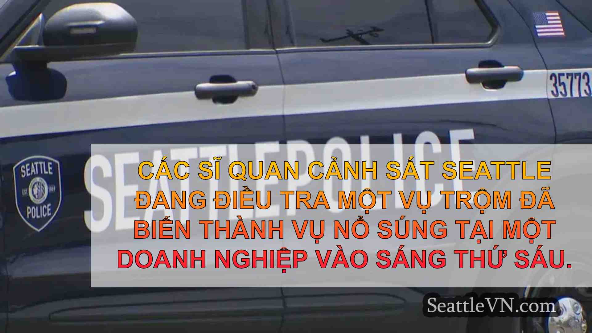 Doanh nhân Seattle đã thử vụ trộm trong