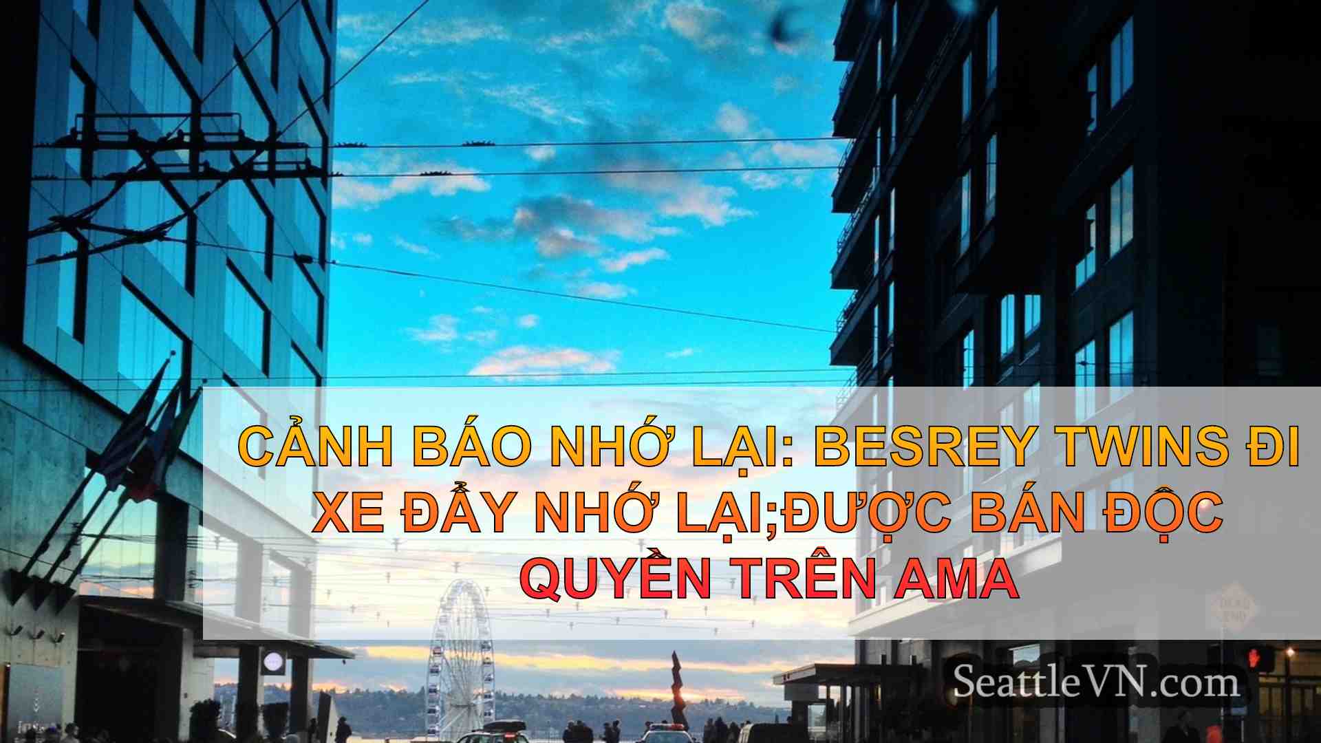 tin tức seattle SeattleVN