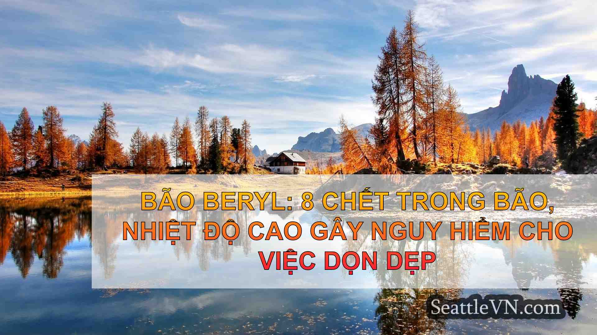 tin tức seattle SeattleVN