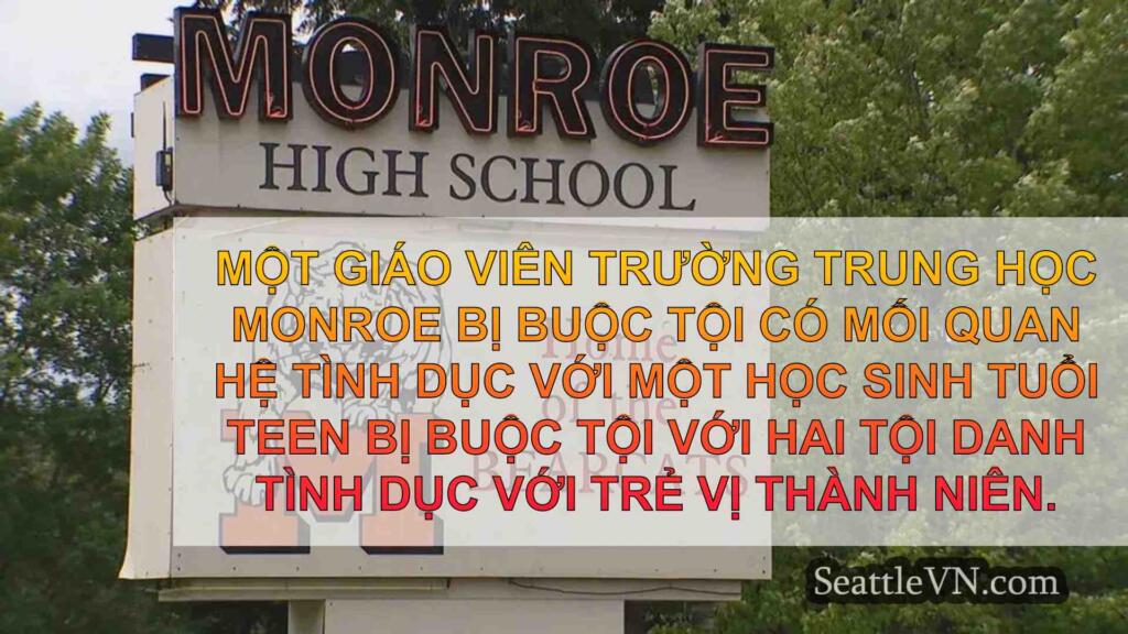 Giáo viên trường trung học Monroe bị