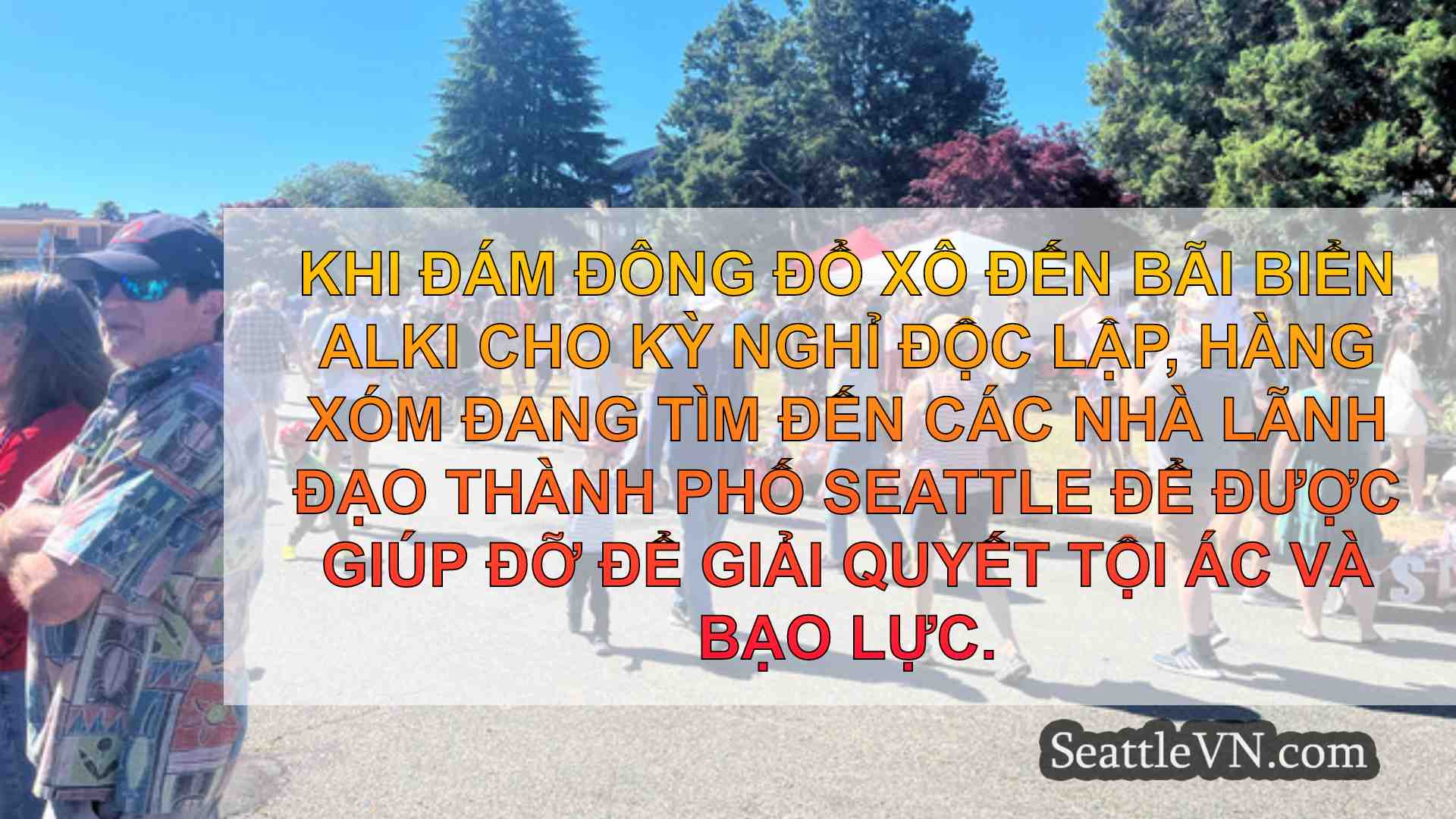 tin tức seattle SeattleVN