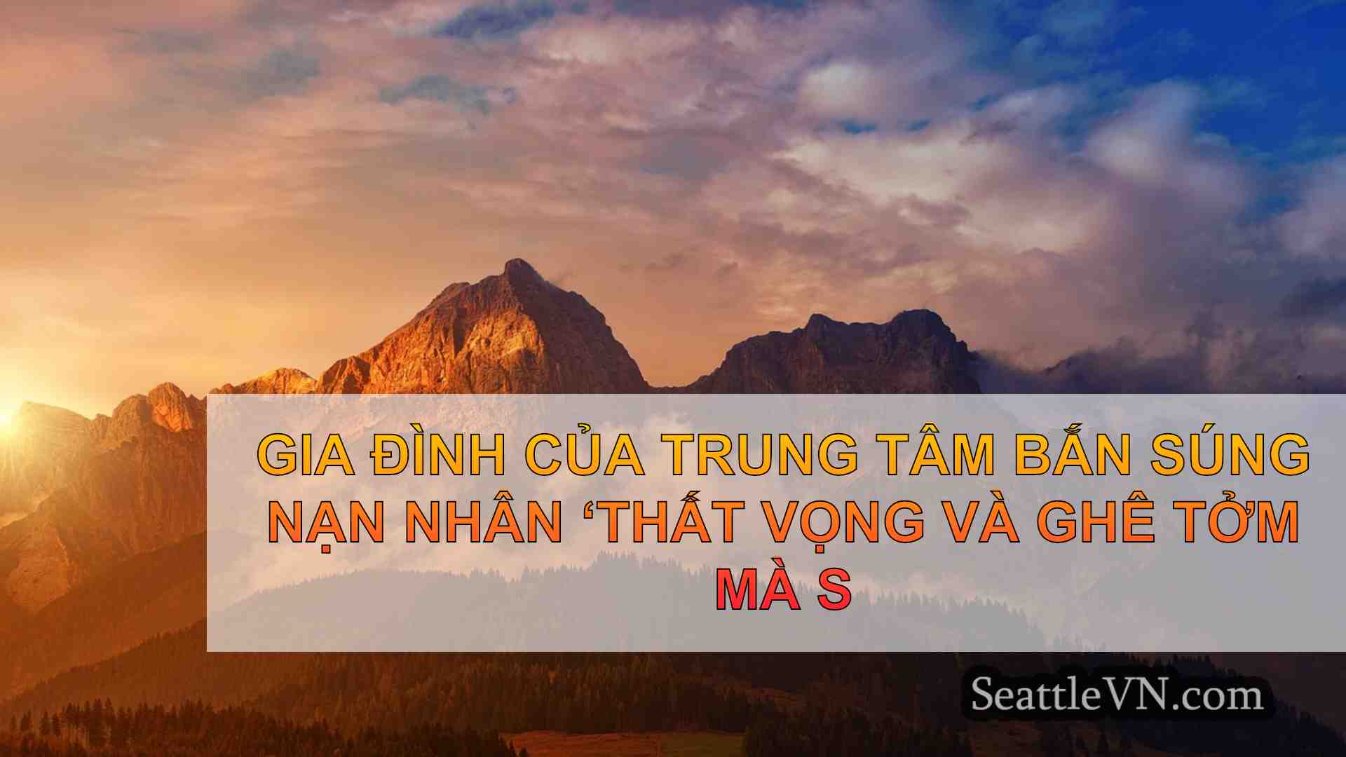 tin tức seattle SeattleVN
