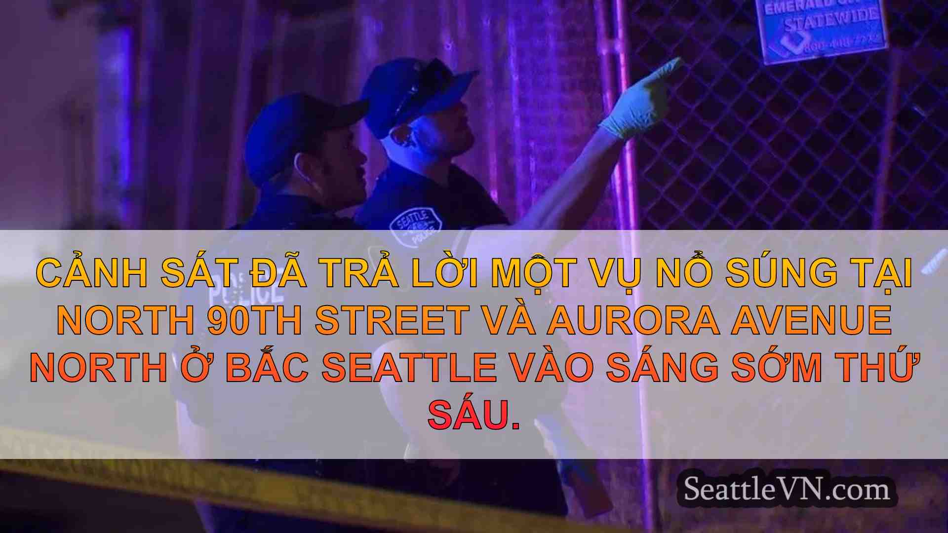 Một vụ nổ súng khác dọc theo Aurora