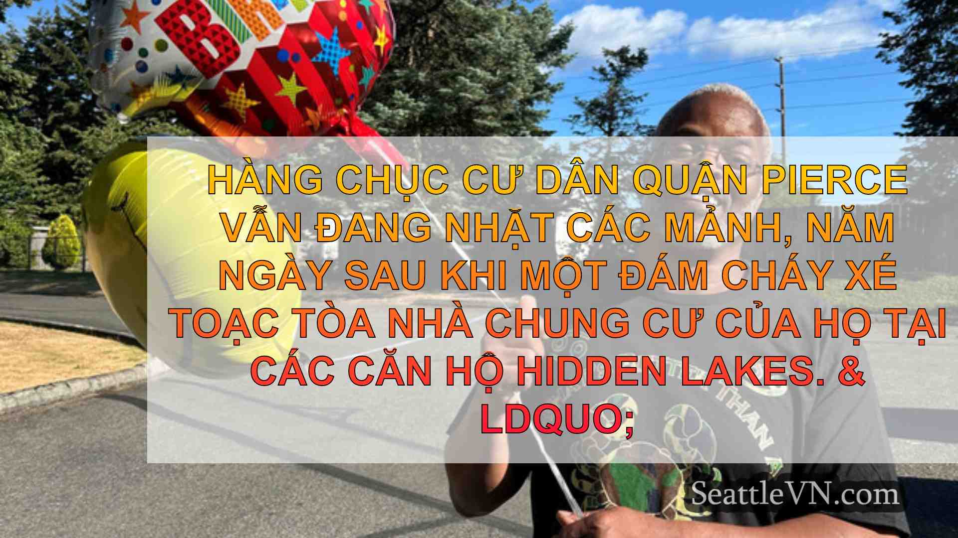 Cư dân quận Pierce vật lộn với hậu quả