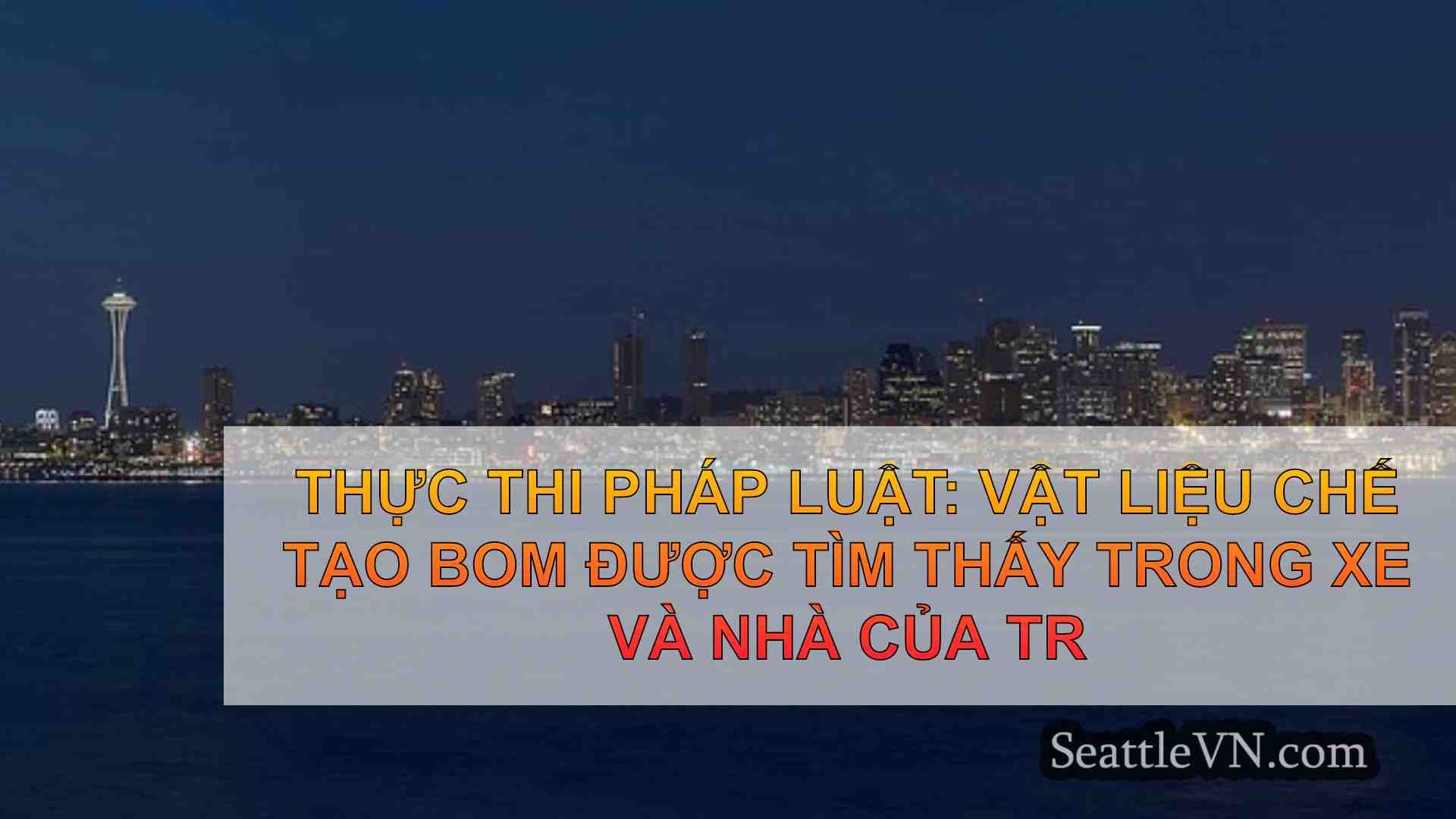 tin tức seattle SeattleVN