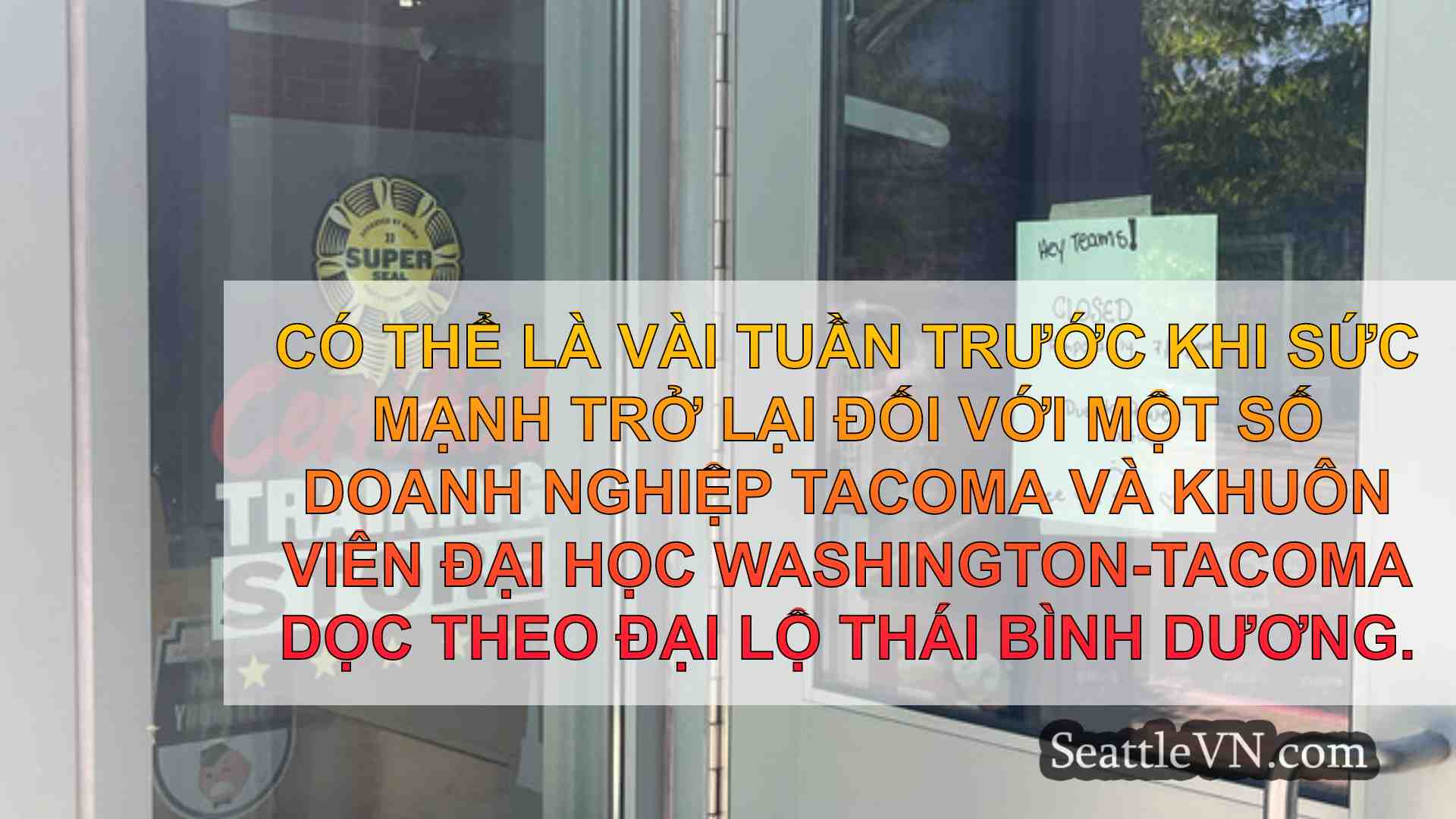tin tức seattle SeattleVN