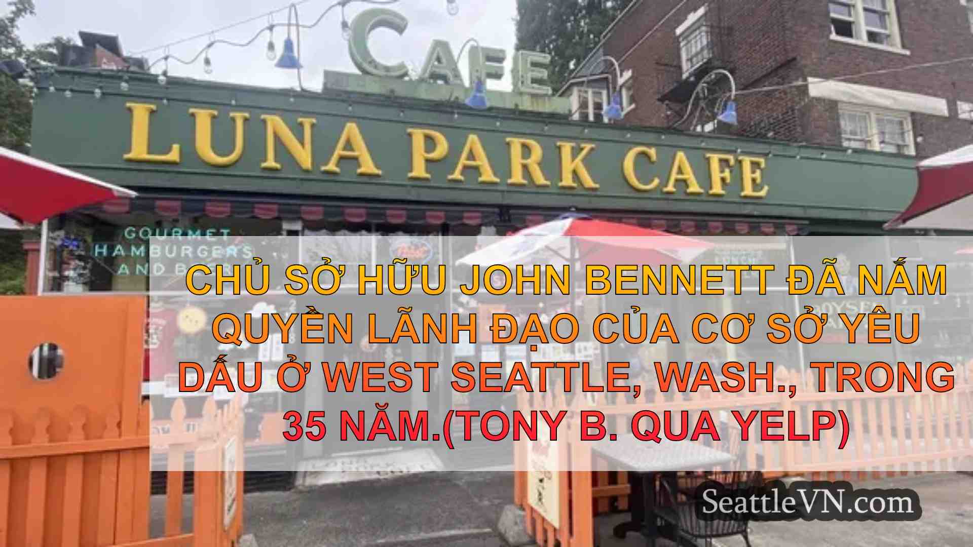 Quán cà phê Luna Park của West Seattle