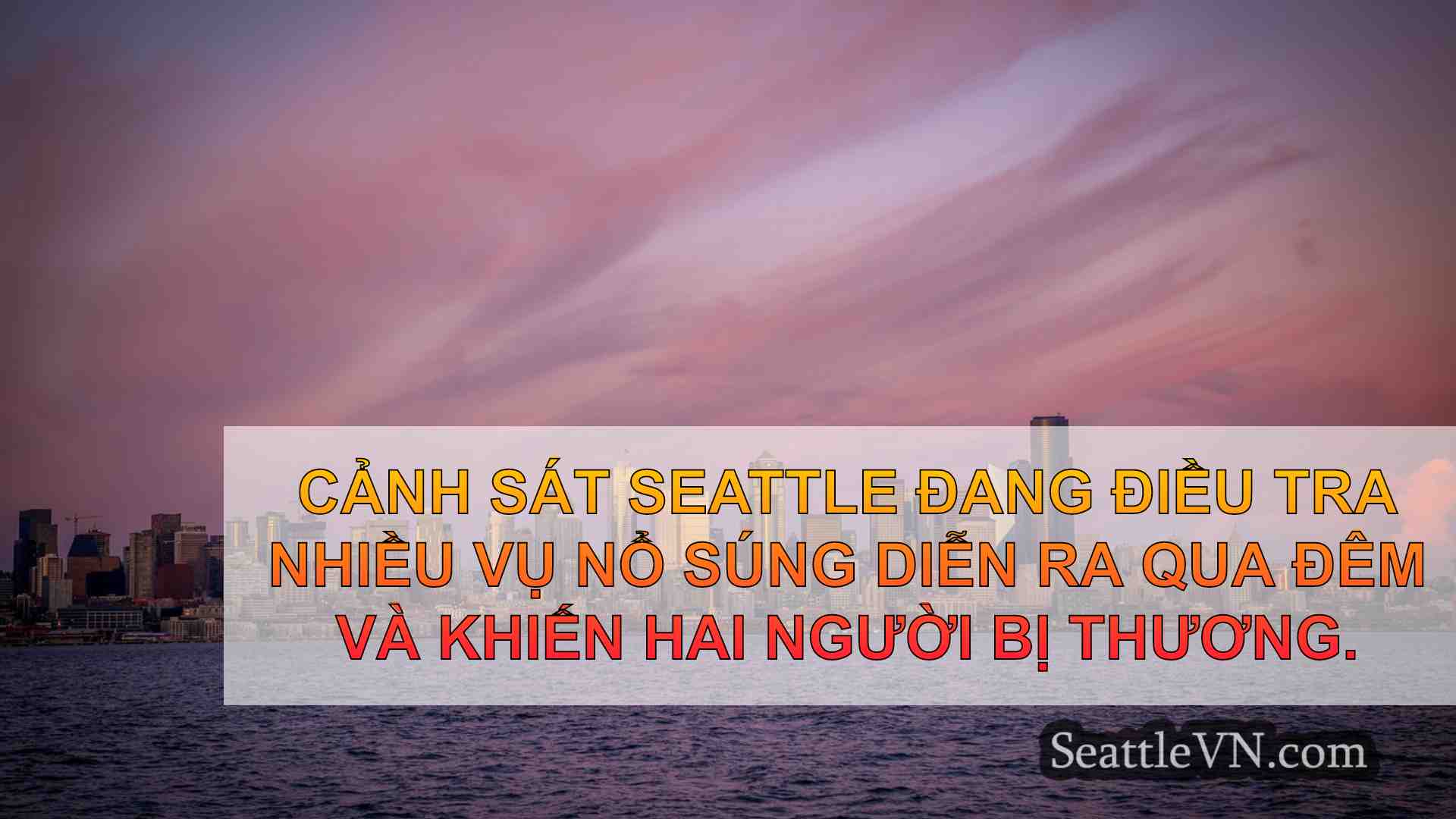 tin tức seattle SeattleVN