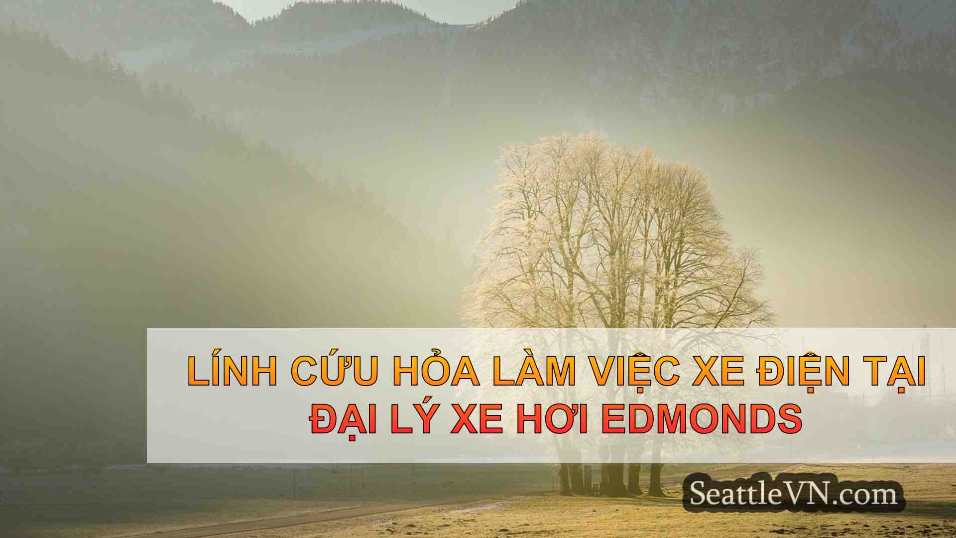 Lính cứu hỏa làm việc xe điện tại đại