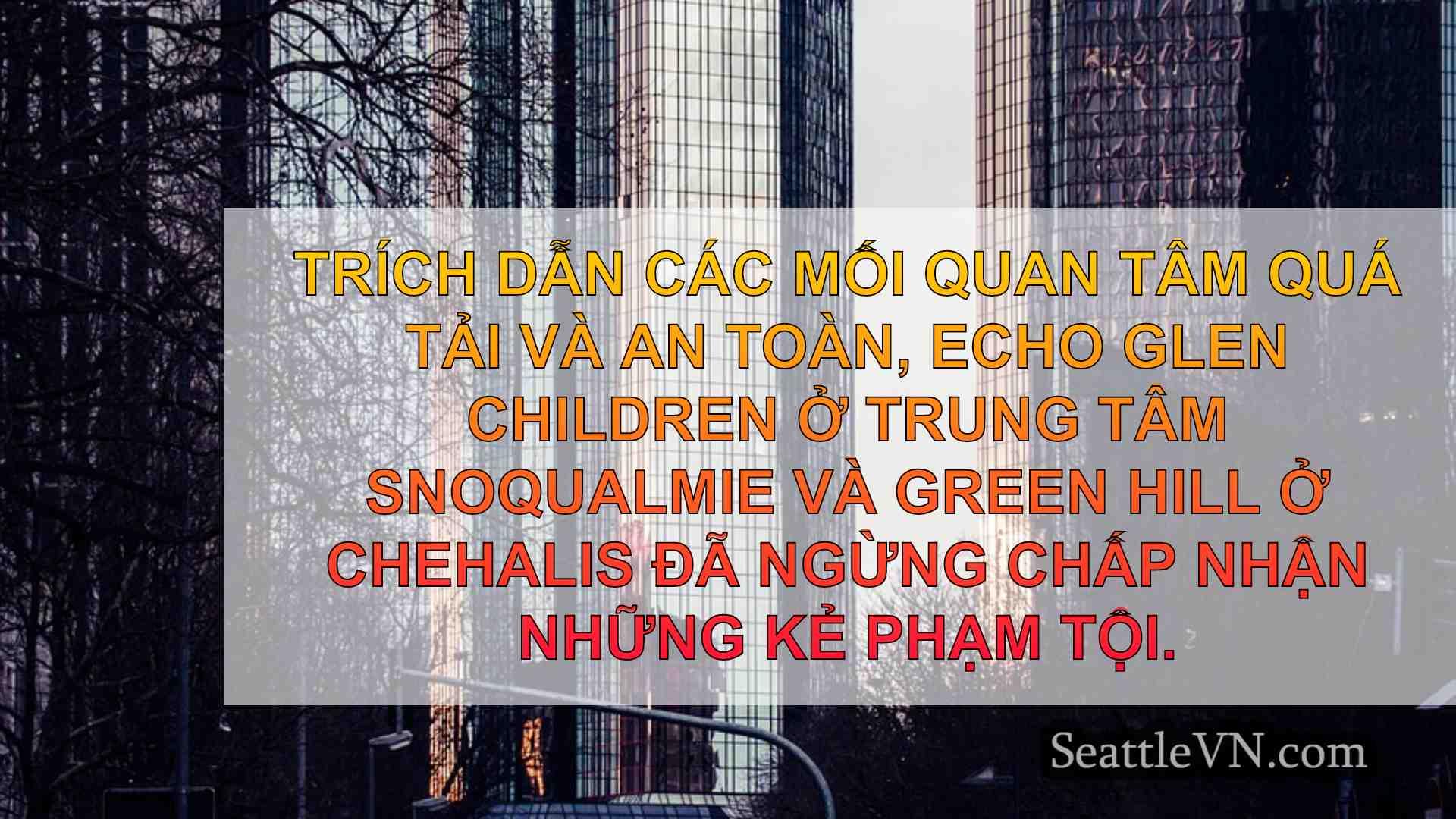 tin tức seattle SeattleVN