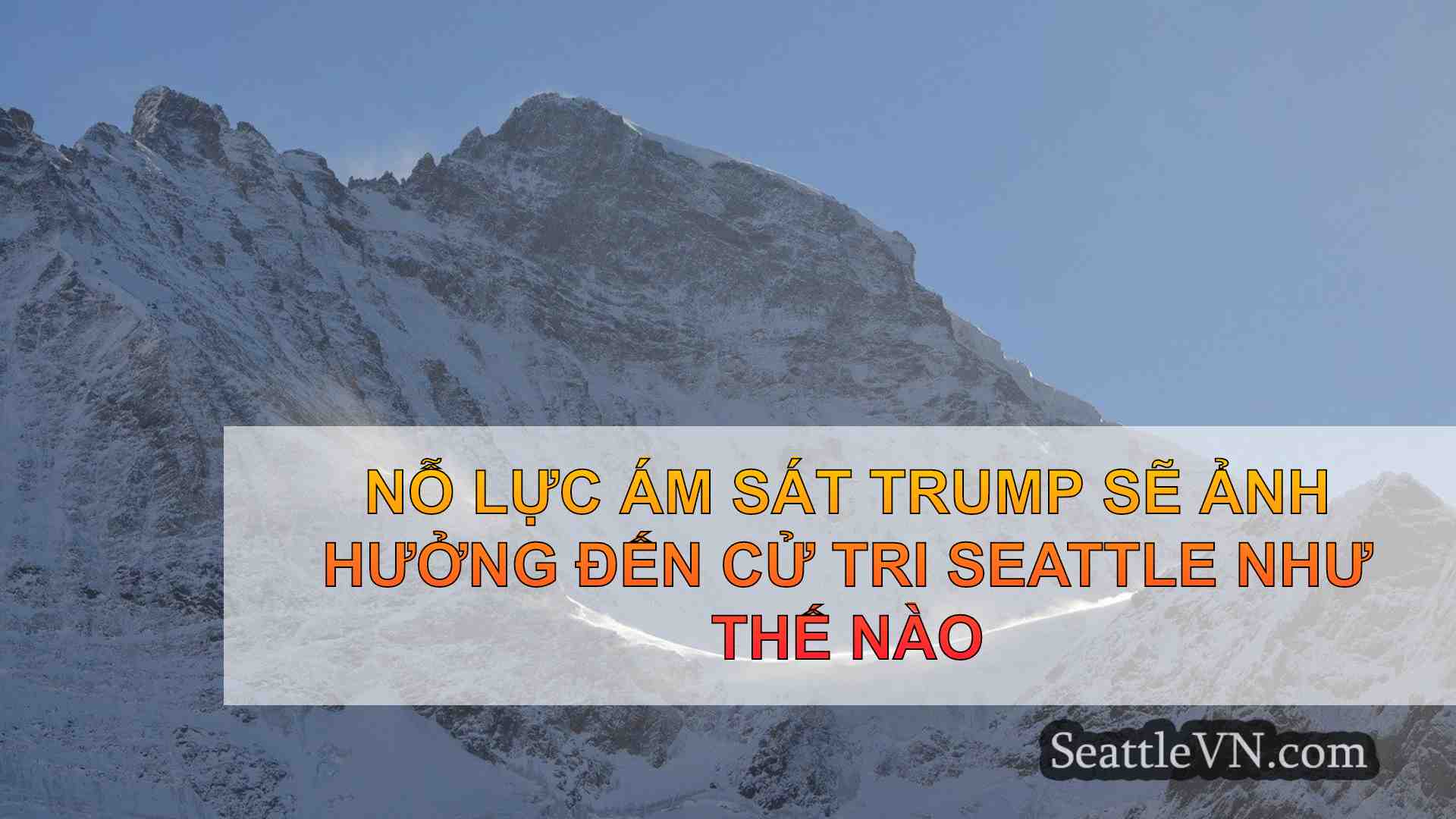 Nỗ lực ám sát Trump sẽ ảnh hưởng đến cử
