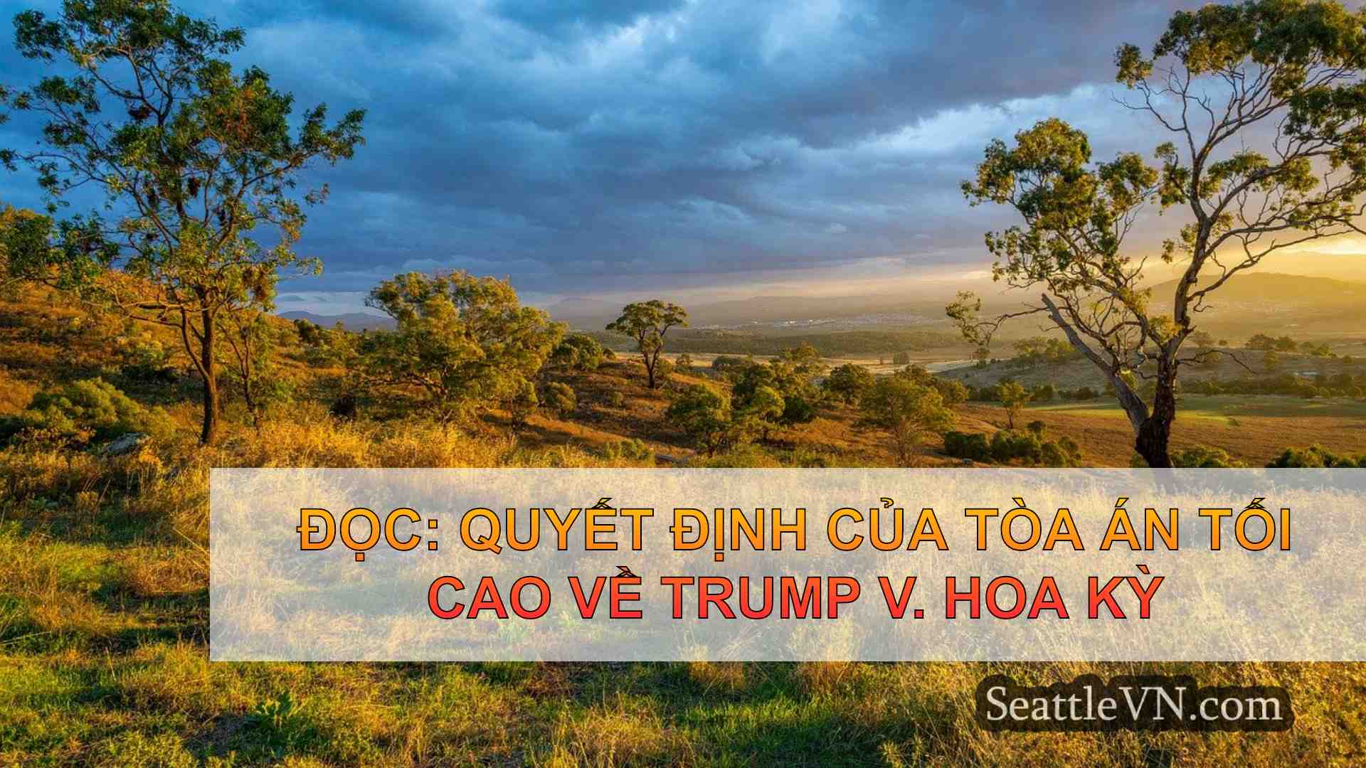 tin tức seattle SeattleVN