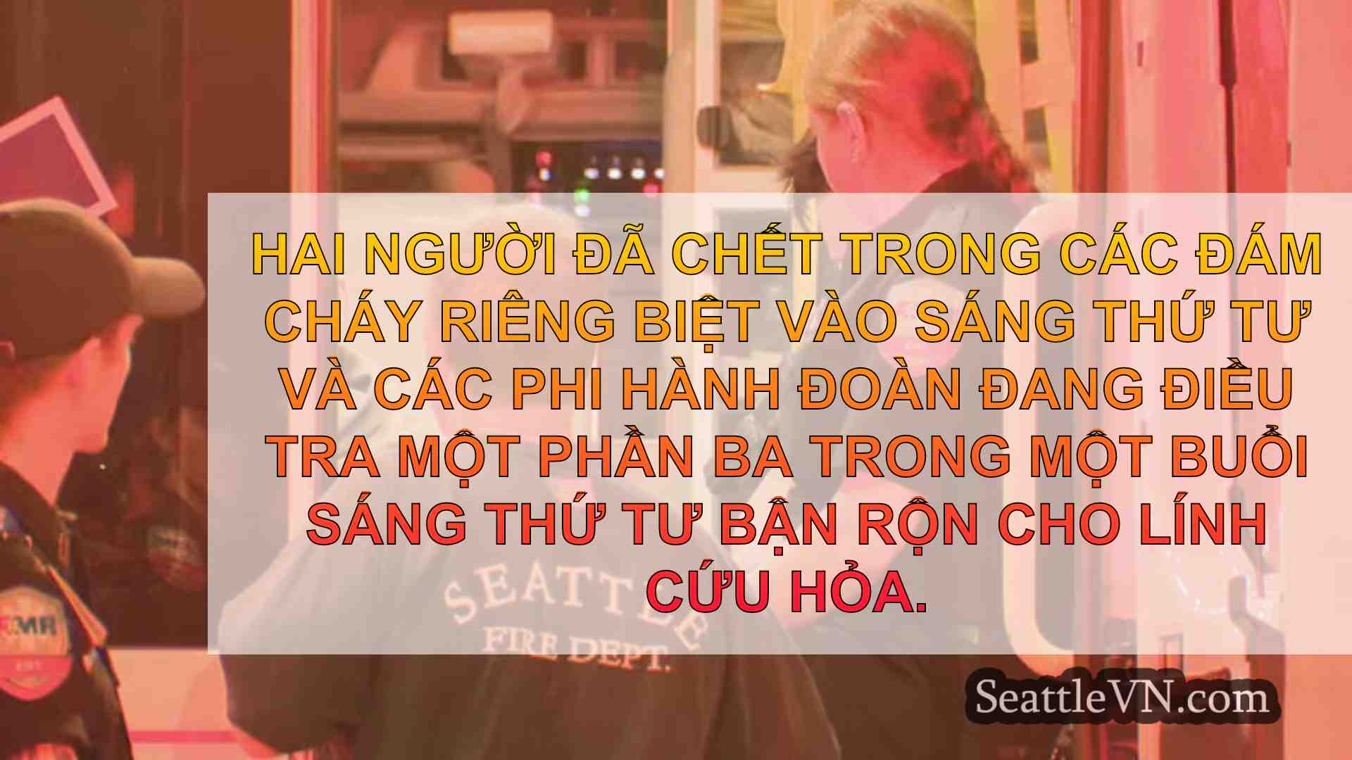 tin tức seattle SeattleVN
