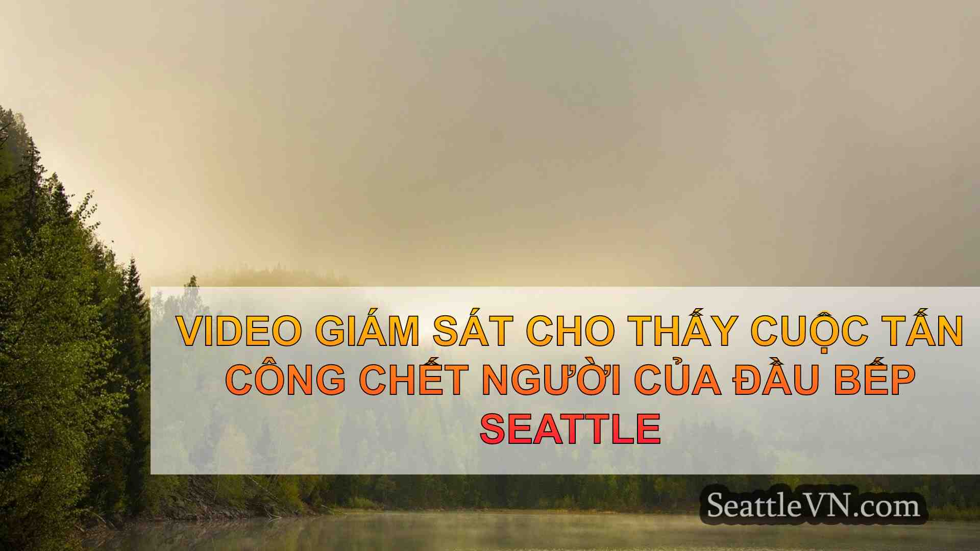 tin tức seattle SeattleVN