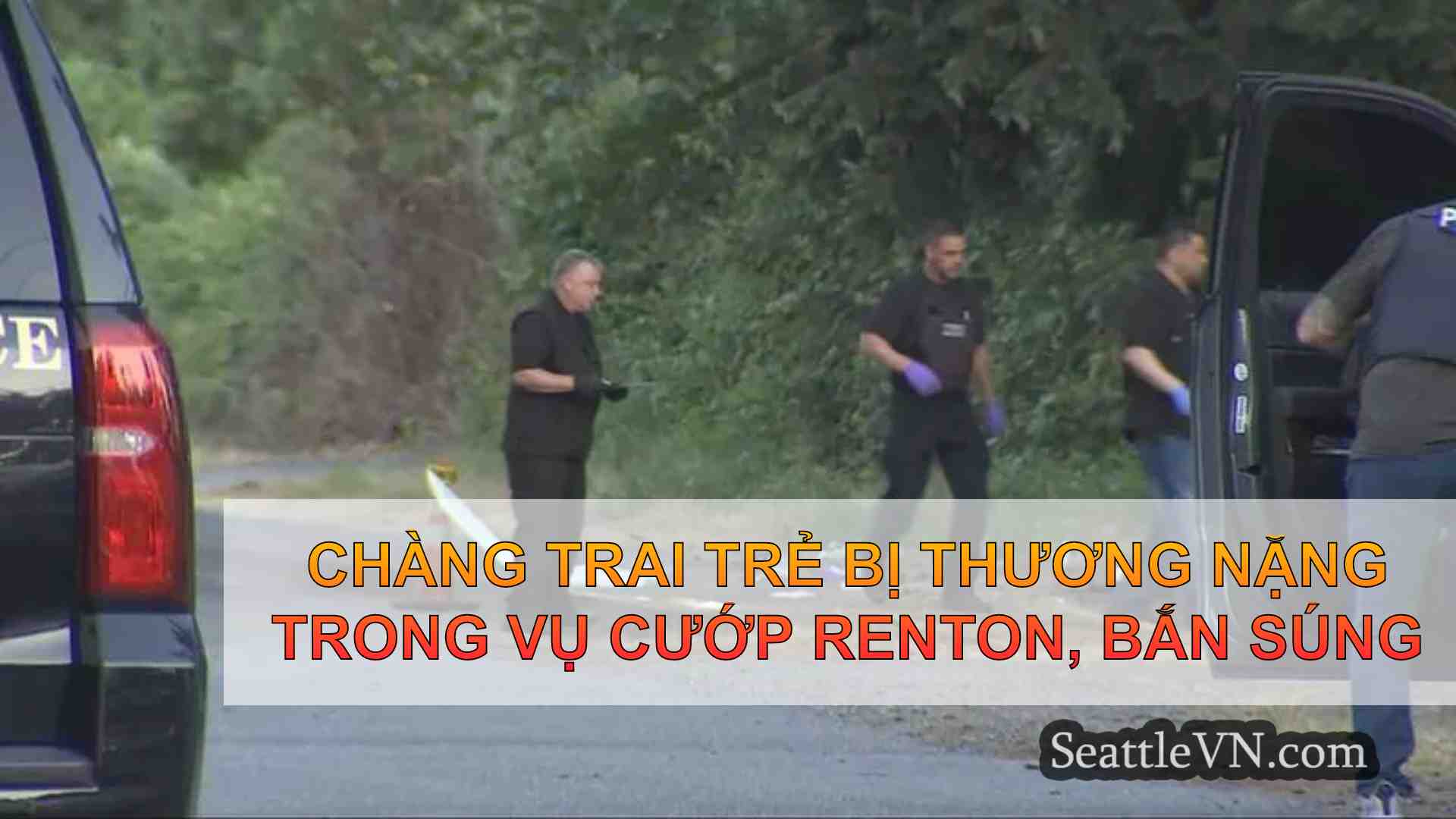 Chàng trai trẻ bị thương nặng trong vụ