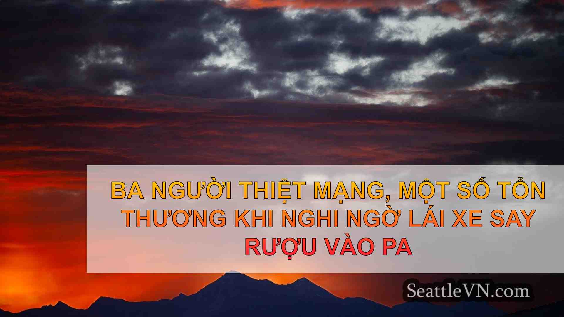 tin tức seattle SeattleVN