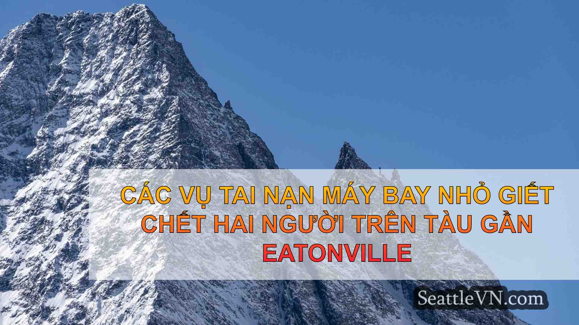 tin tức seattle SeattleVN