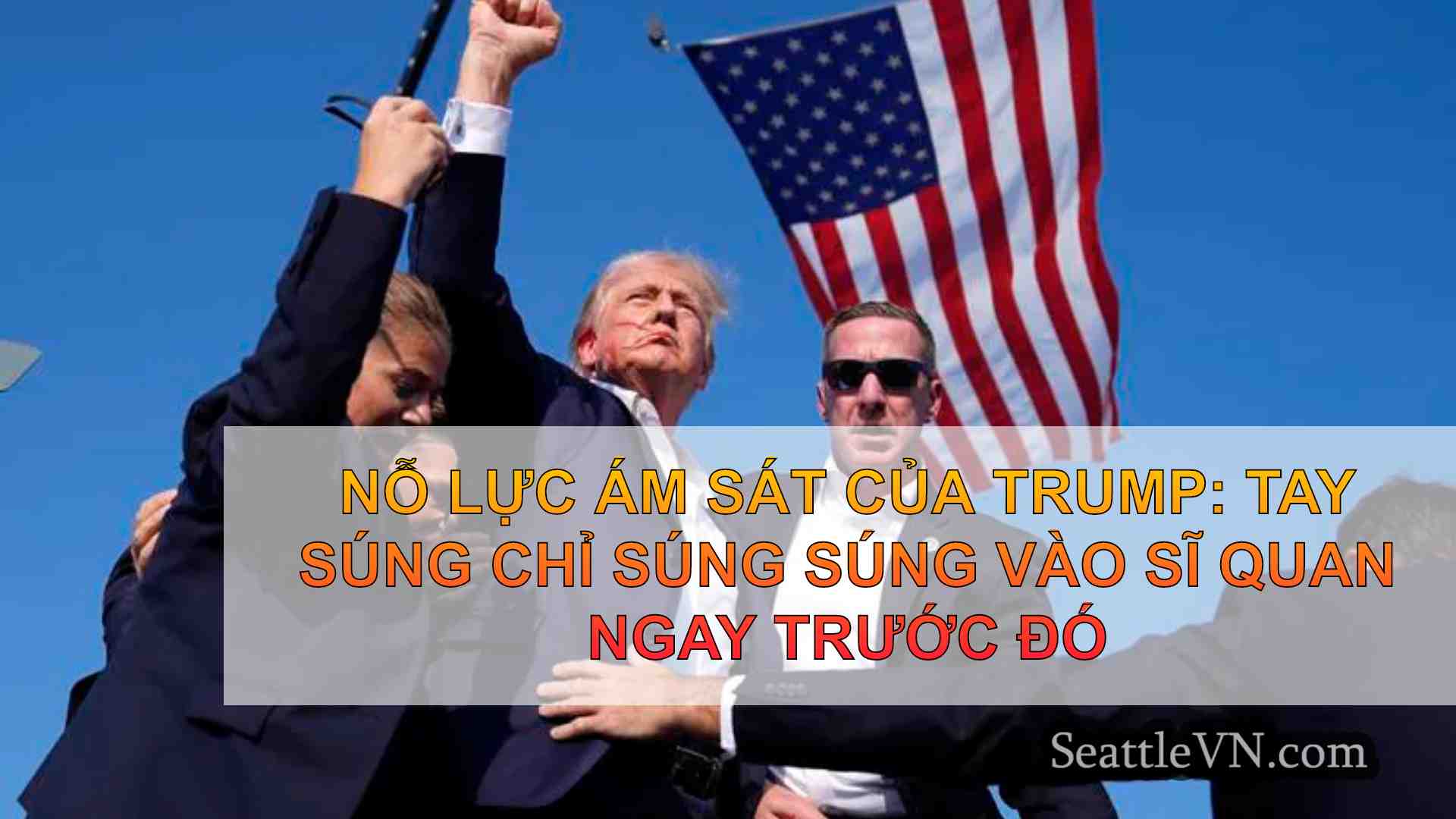 Nỗ lực ám sát của Trump: tay súng chỉ