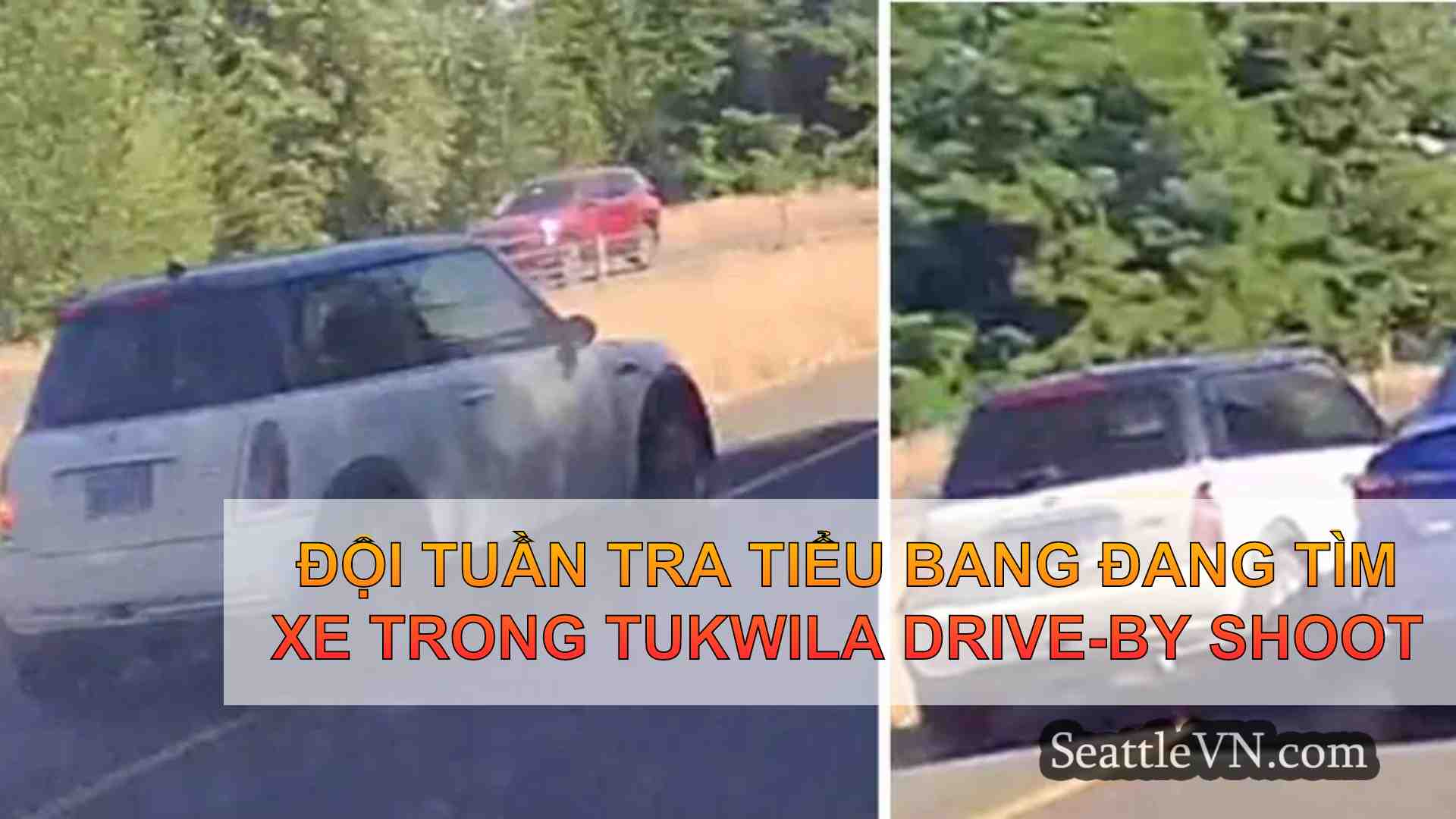 Đội tuần tra tiểu bang đang tìm xe