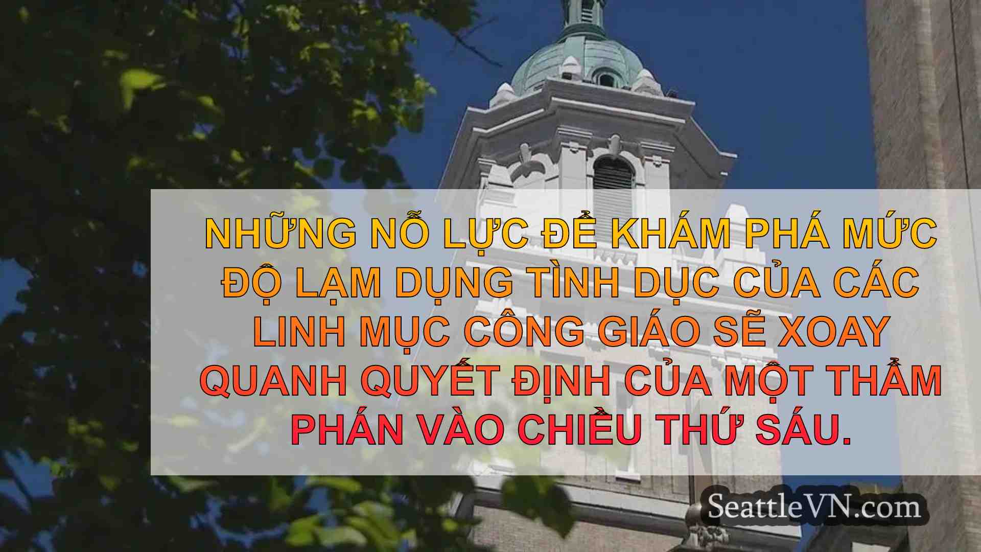 Thẩm phán để quyết định xem Giáo hội