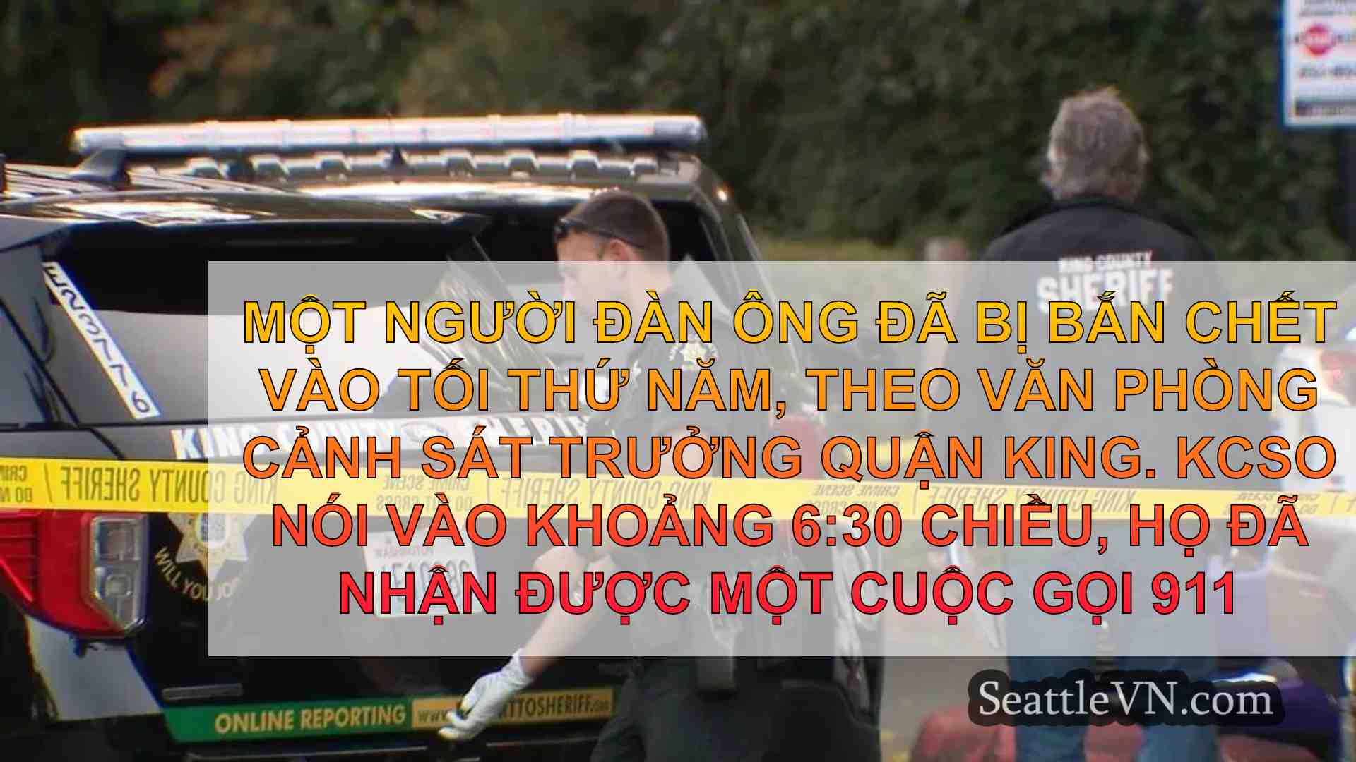 Người đàn ông bị bắn chết ở Auburn, các