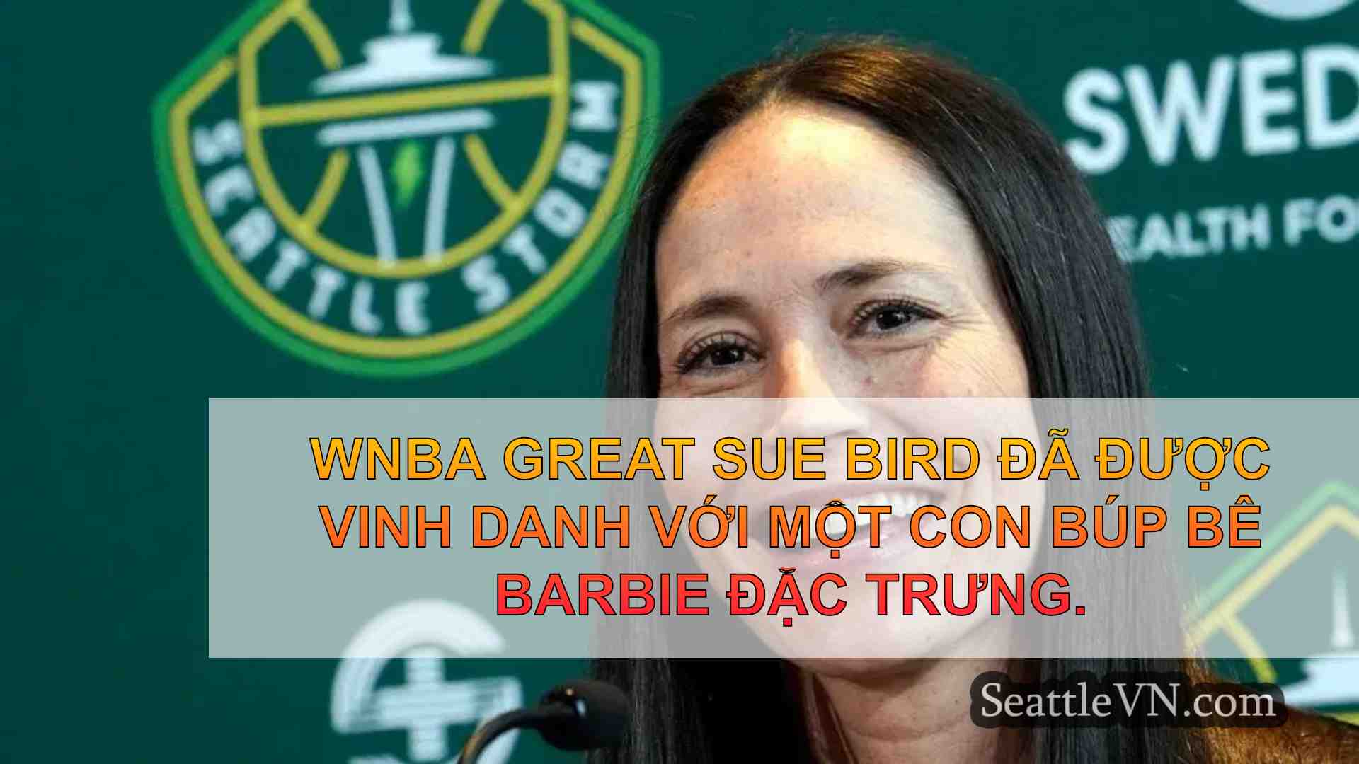 Sue Bird được vinh danh với chữ ký