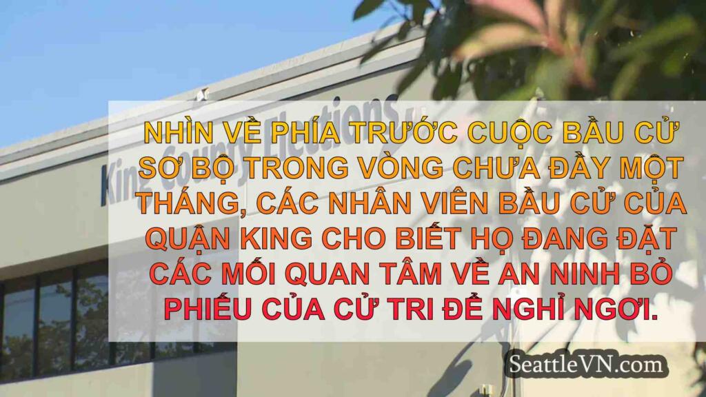 Cuộc bầu cử quận King thực hiện bài