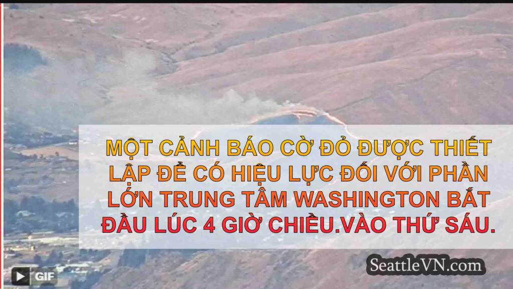 Lửa tia lửa trong Wenatchee thúc đẩy