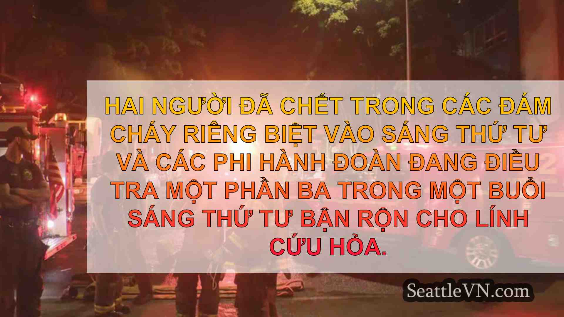 tin tức seattle SeattleVN