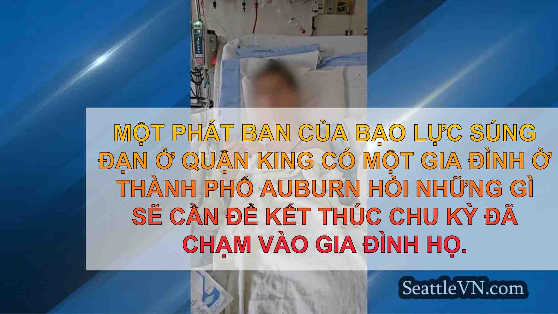 Cha cầu xin kết thúc bạo lực súng đạn