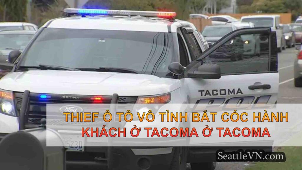 Thief ô tô vô tình bắt cóc hành khách ở