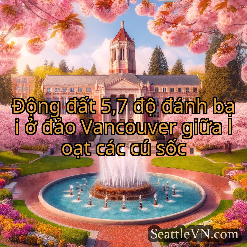 tin tức seattle Động đất 5,7 độ đánh bại ở đảo