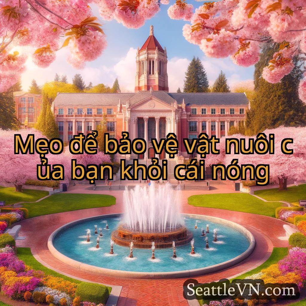 tin tức seattle Mẹo để bảo vệ vật nuôi của bạn