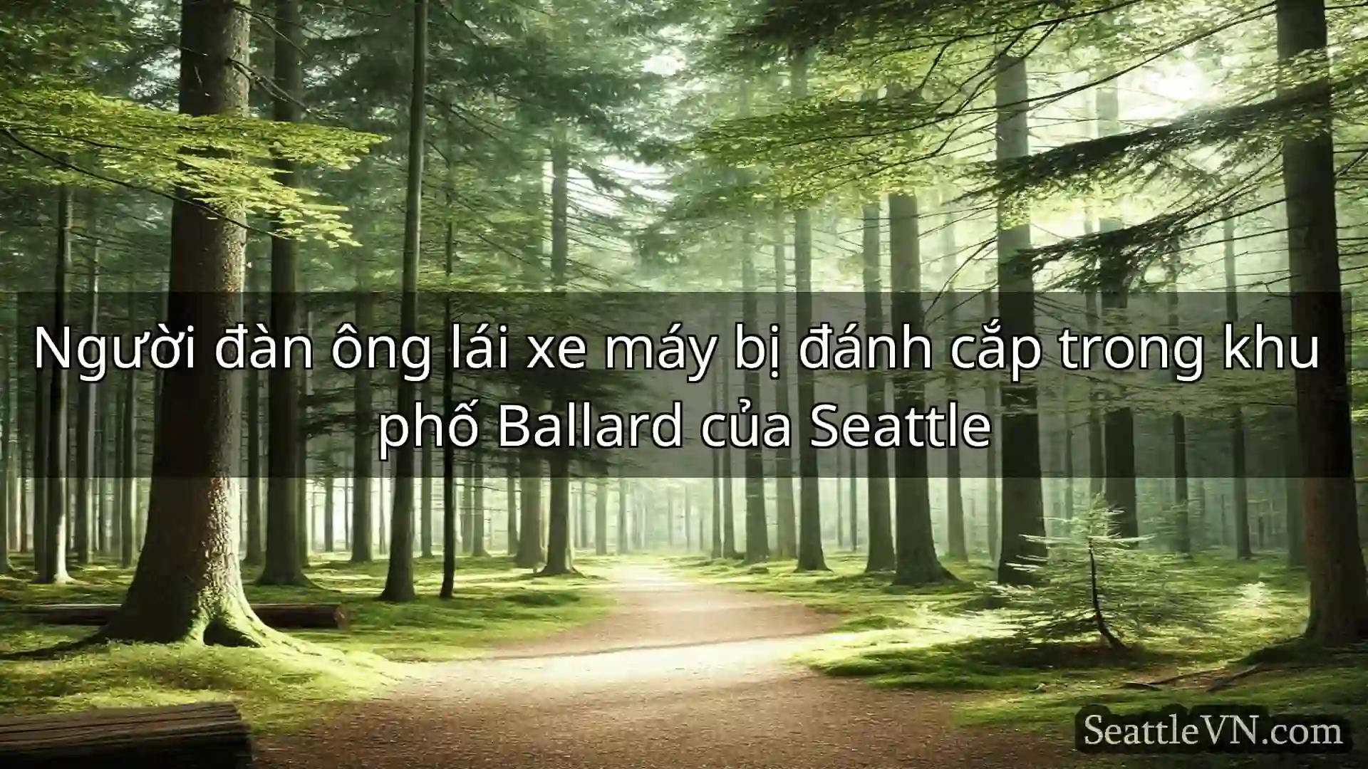 tin tức seattle Người đàn ông lái xe máy bị đánh