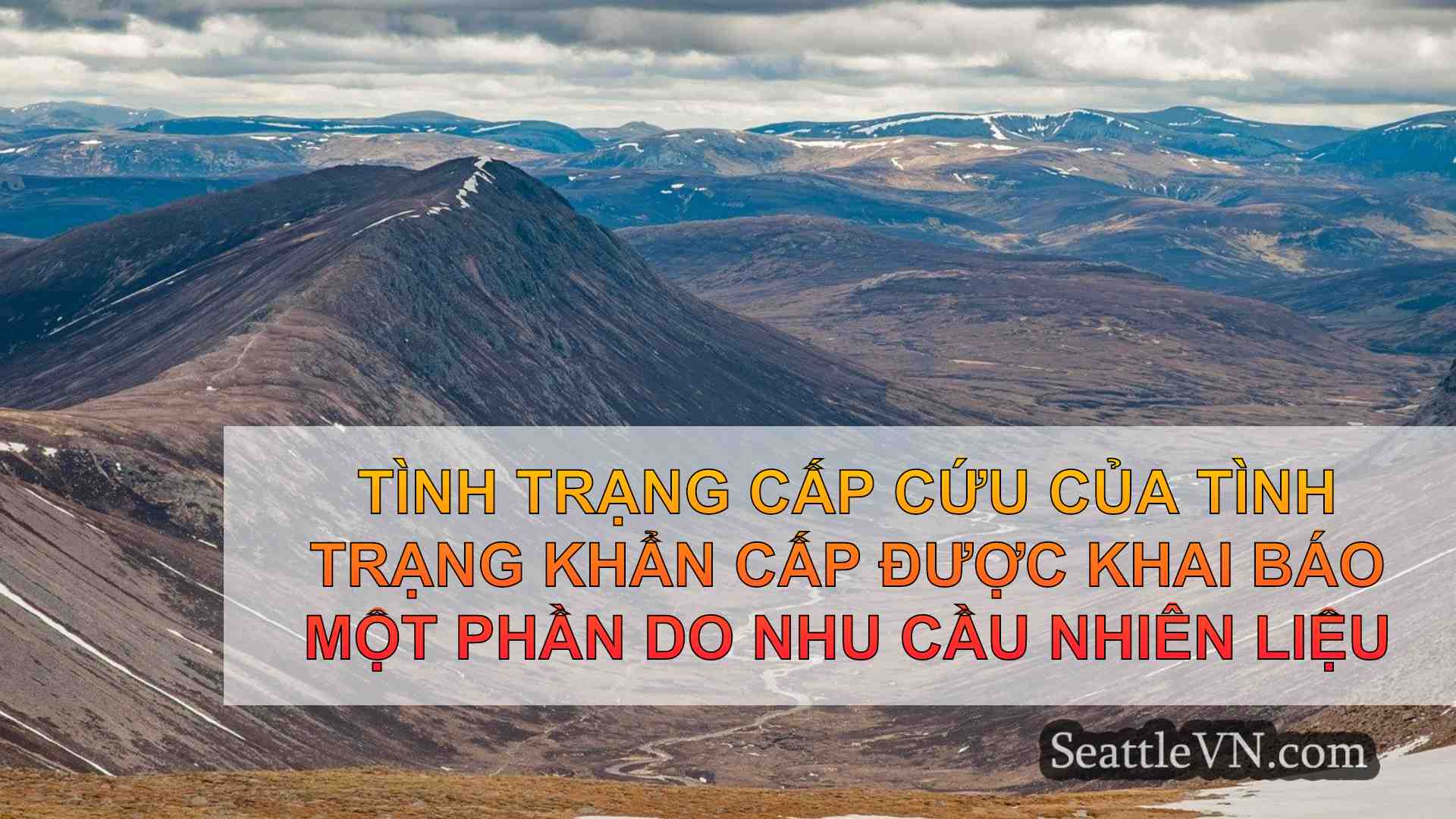 Tình trạng cấp cứu của tình trạng khẩn