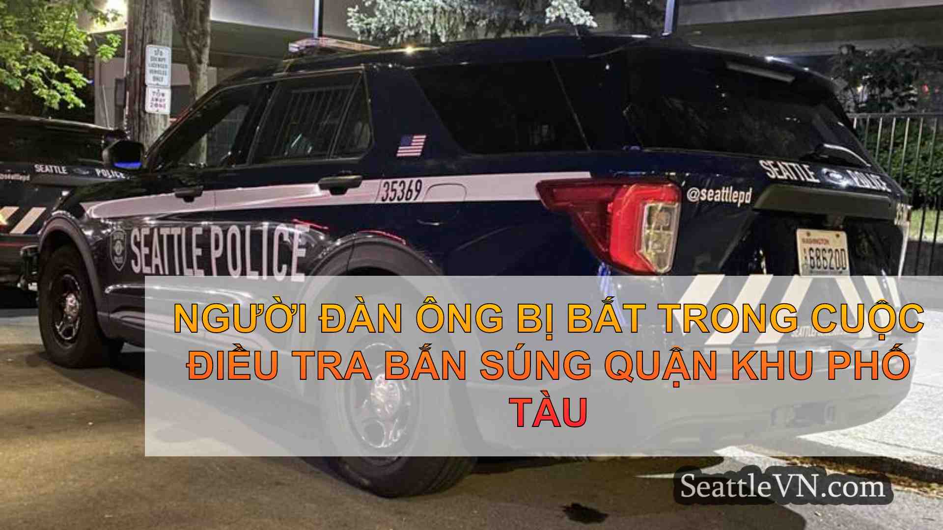 Người đàn ông bị bắt trong cuộc điều