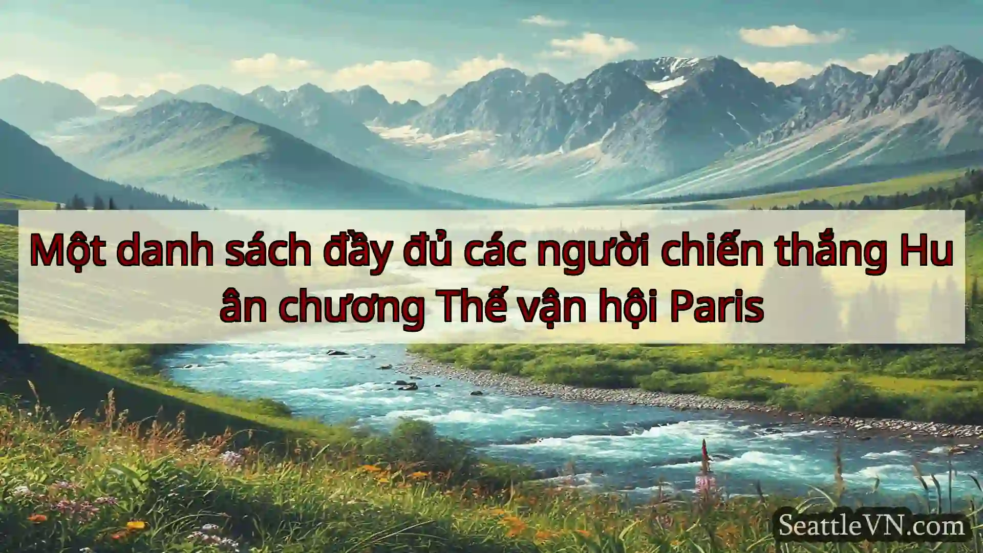tin tức seattle Một danh sách đầy đủ các người