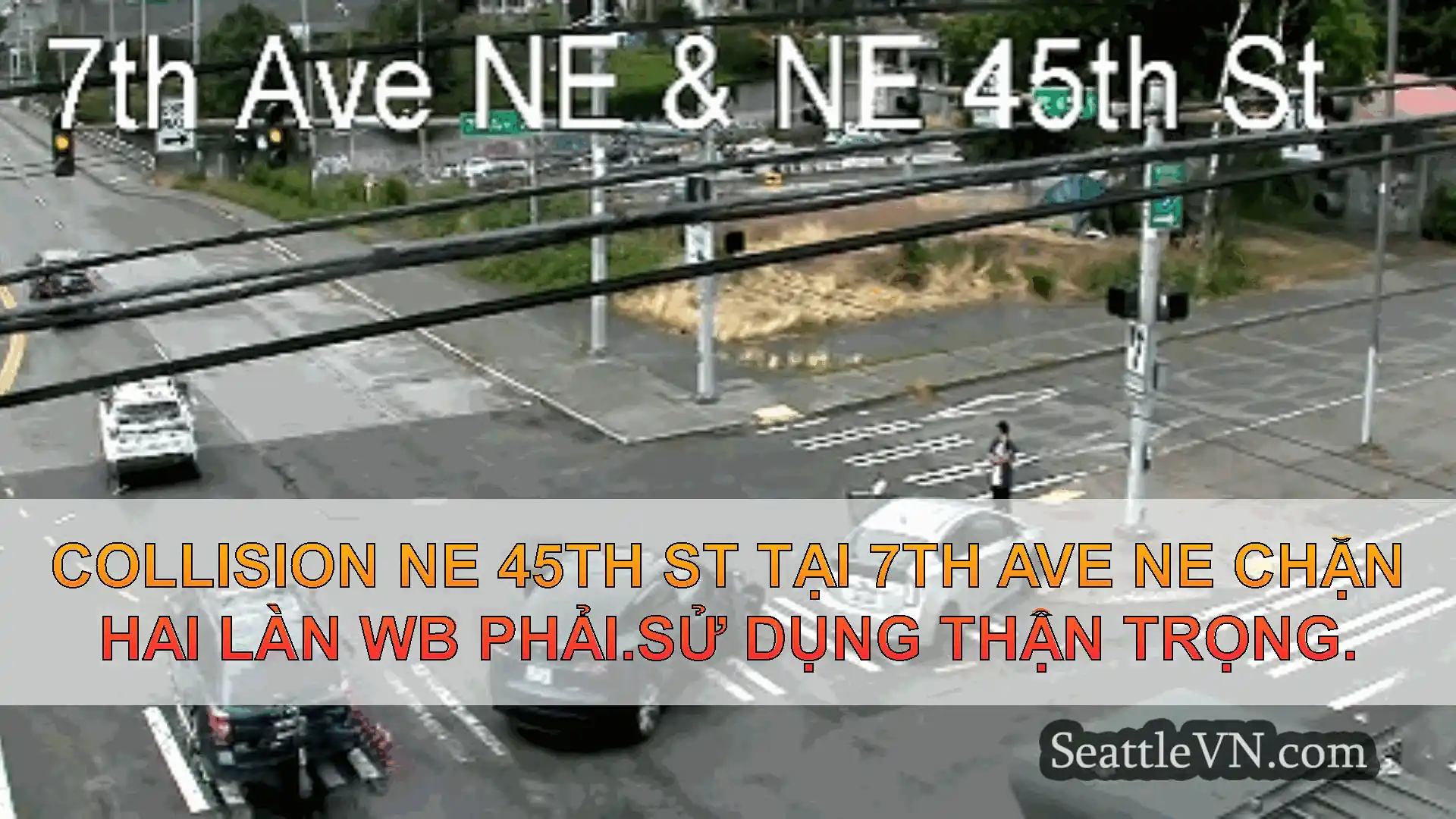 Tin tức Vận tải Seattle Collision Ne 45th St tại 7th Ave