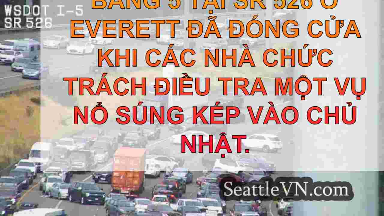 Xa lộ Liên tiểu bang 5 ở Everett đã